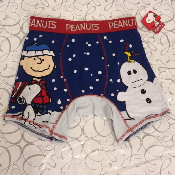 peanuts boxer shorts